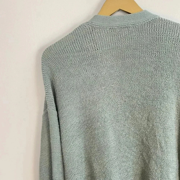 J. Jill Green Knit Open Front Cardigan - Picture 11 of 12